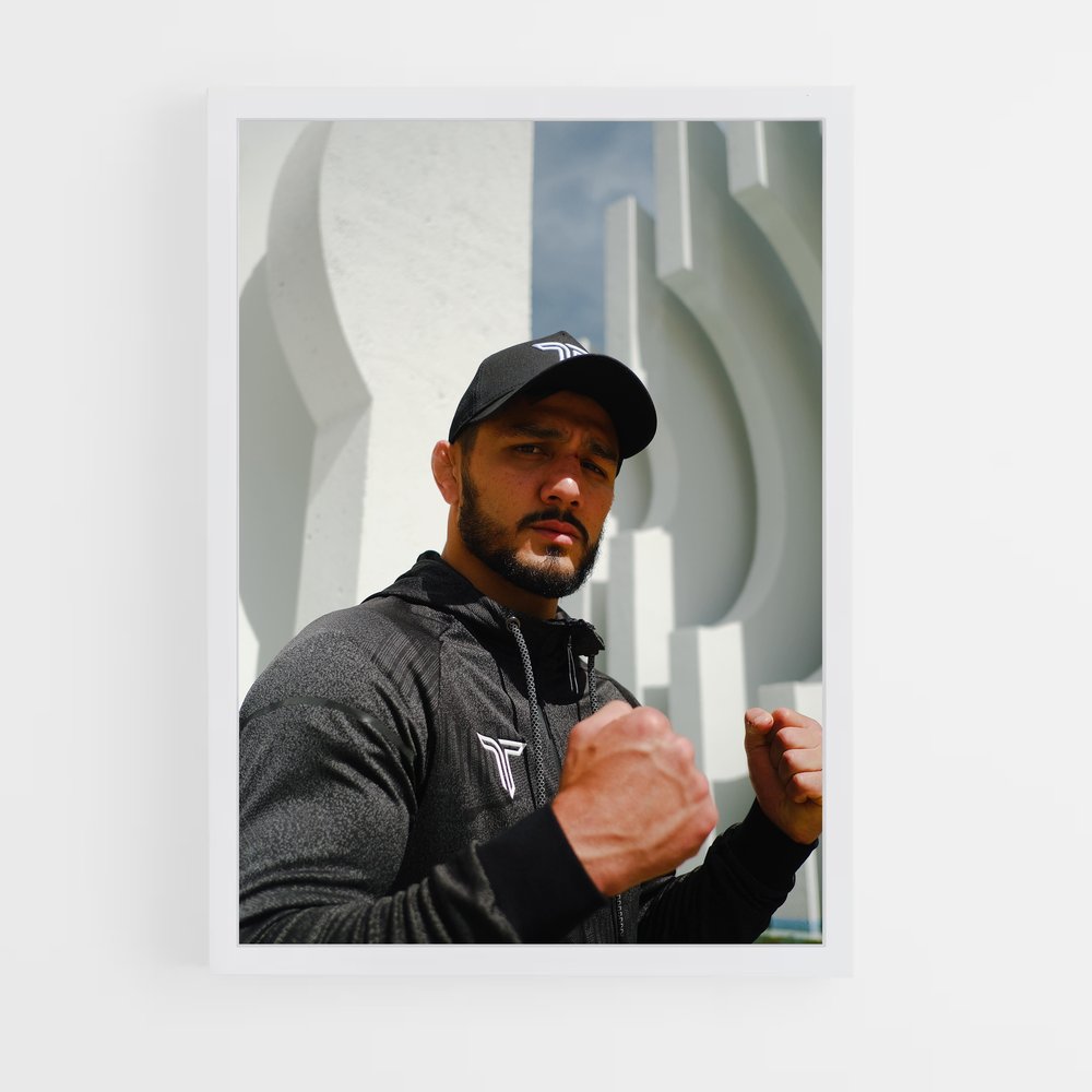 Poster Aaron pico – affiche MMA (vue 3)